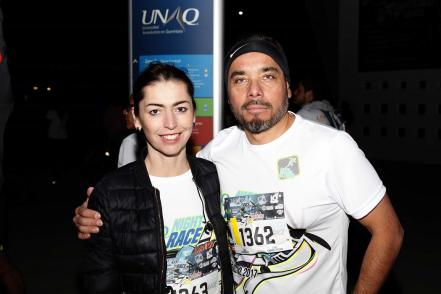 Fiesta en la UNAQ con OV7 y runners 