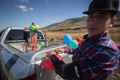 Fervor migrante en Huimilpan