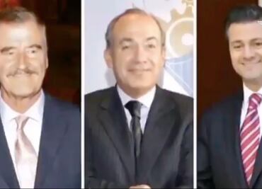 Vicente Fox lanza provocación sobre consulta popular de AMLO; edita video con Calderón y Peña