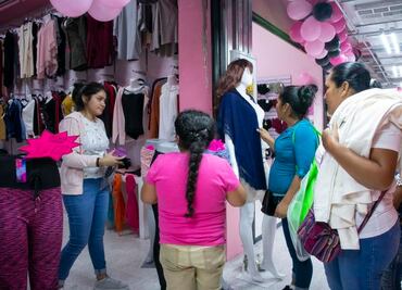 La Plaza Rosa, locatarias piden mayor difusión para sus negocios