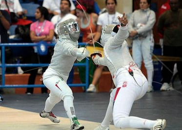 Segundo Lugar en  Esgrima