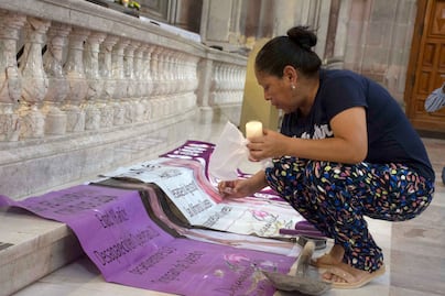 Familias queretanas rezan por sus desaparecidos
