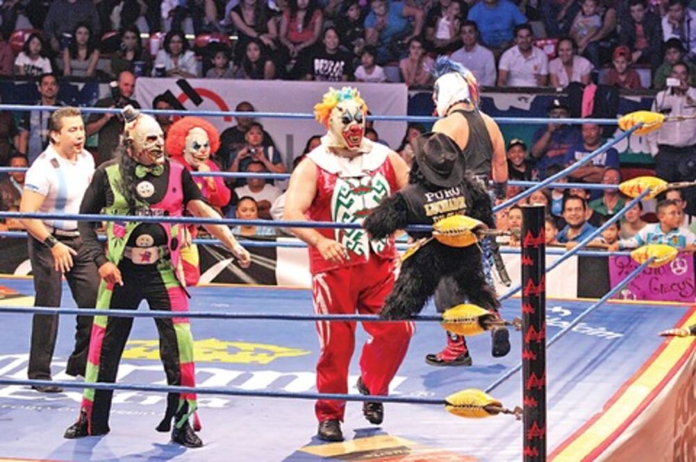 Funciones de lucha  en puerta