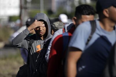 “La fuerza de la caravana está en la unión”: migrante