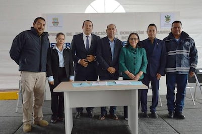 Arrancan construcción de dos sedes policiales en Amealco