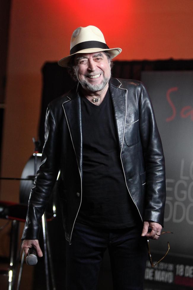 El cantautor planea sacar su libro de memorias en cuanto se retire. FOTO: CARLOS MEJÍA. EL UNIVERSAL