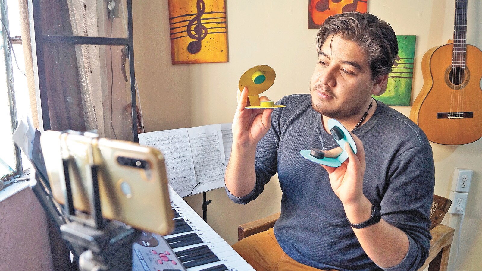 “La música es fundamental en los días de contingencia”