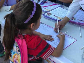 “Participación cívica de niños, un derecho”