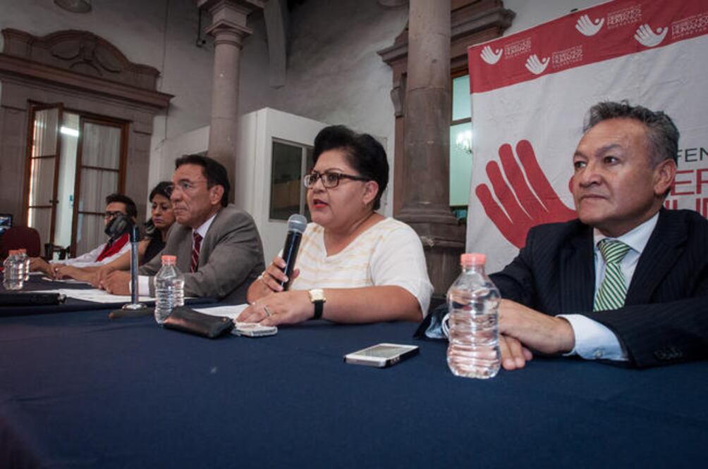 Roxana Ávalos, presidenta de Derechos Humanos de la entidad, llamó a las personas a no discriminar a quienes son portadores del virus (RICARDO LUGO. EL UNIVERSAL)