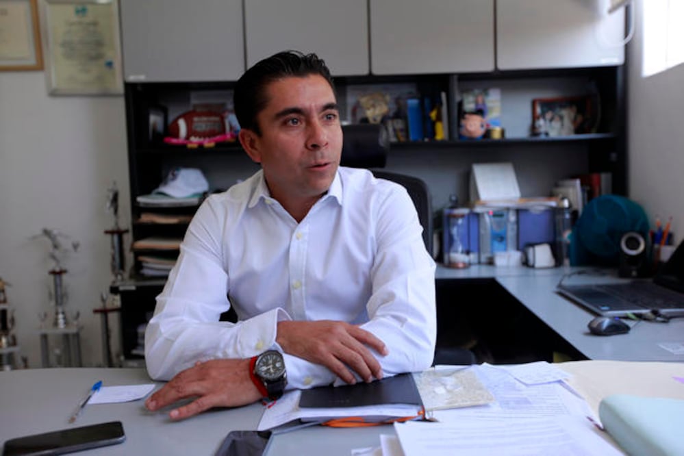 El candidato del PAN a la alcaldía de Corregidora, se describe como una persona paciente. / FOTO: CÉSAR GÓMEZ. EL UNIVERSAL