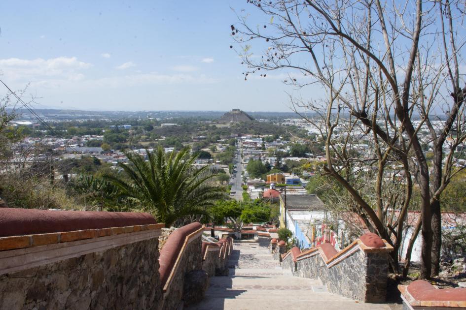 El Pueblito. Con murales dan nueva imagen