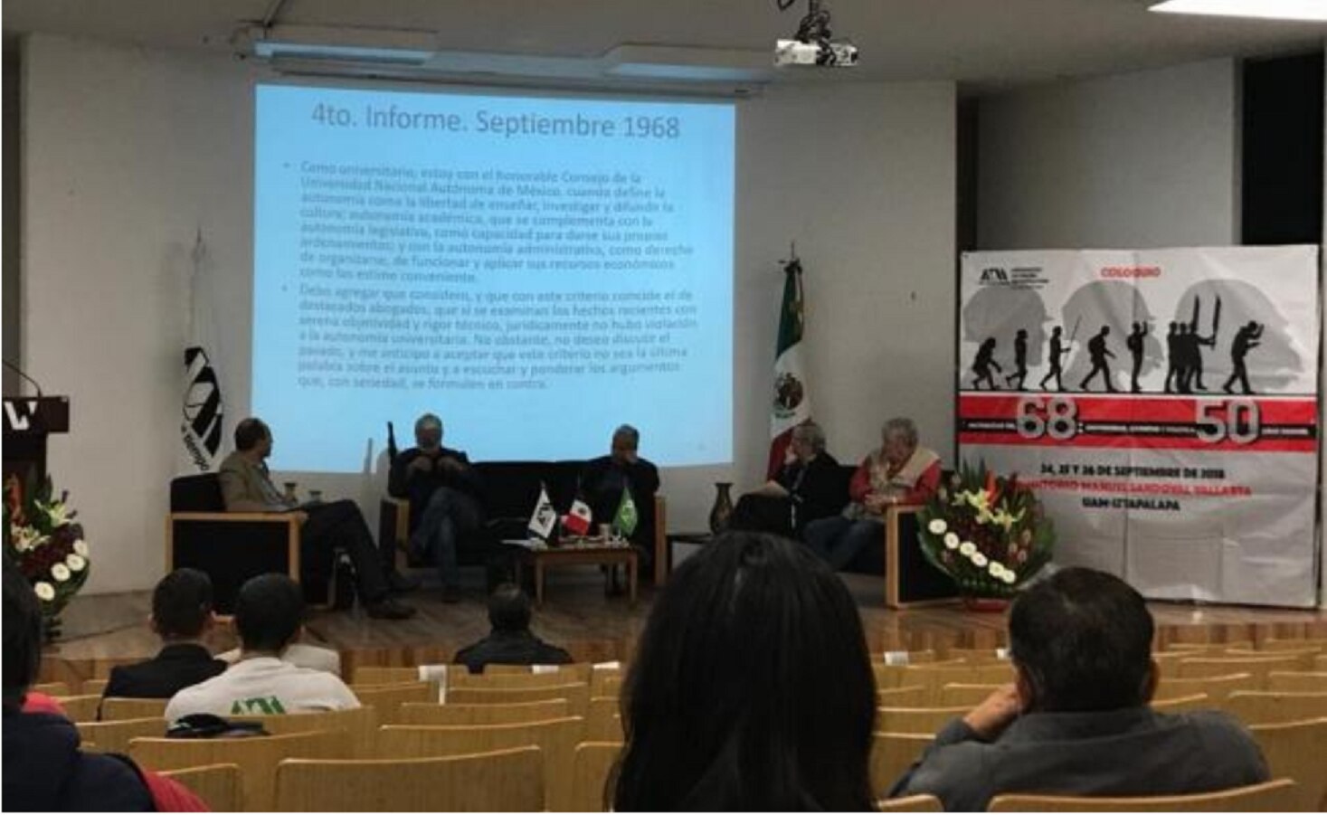 Académicos y ex líderes del 68 analizan impacto en sistema educativo