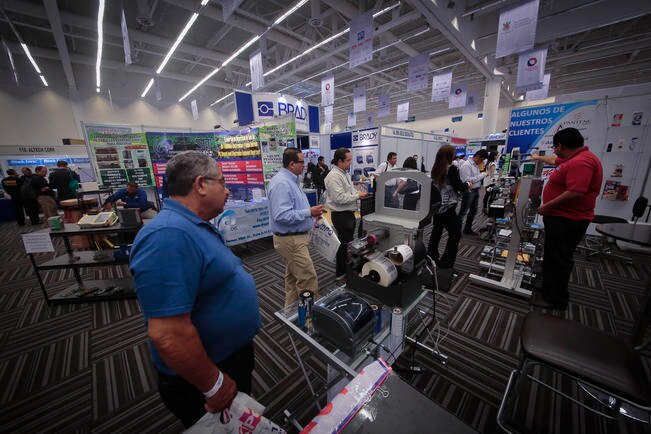 La Expo Encuentro Industrial y Comercial tuvo como fin que empresarios del estado mostraran sus capacidades de manufactura a empresas del país (VÍCTOR PICHARDO. EL UNIVERSAL)