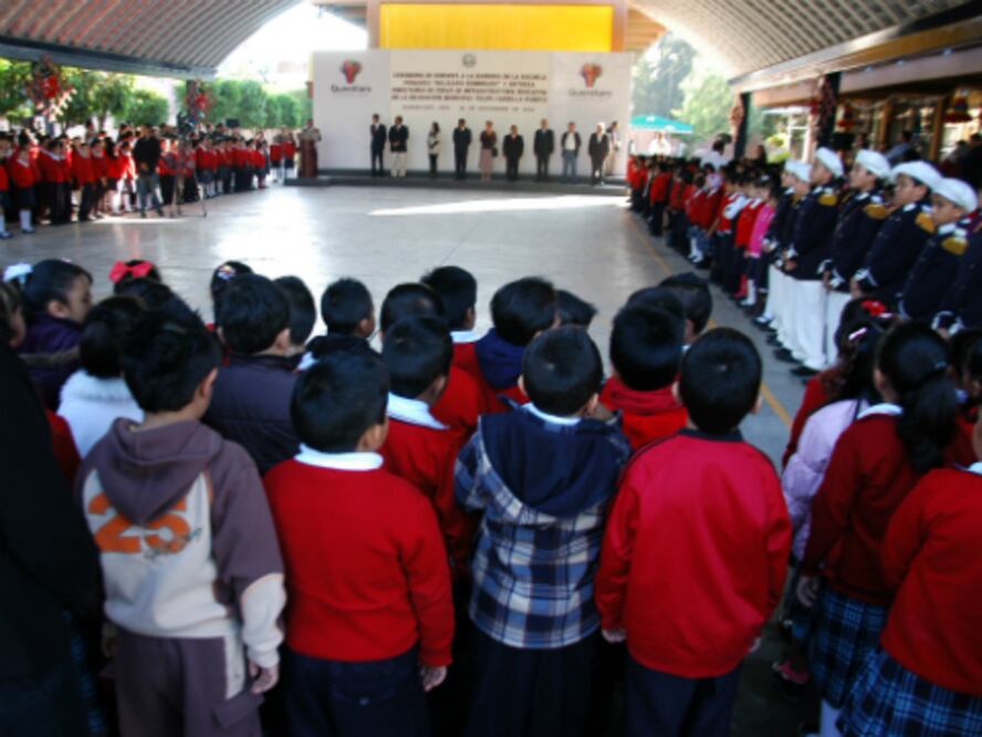 Escuelas, con horario de invierno