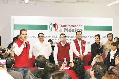 Cabrera y Ospital van por curules federales