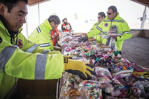 Decomisan 70 kilogramos de pirotecnia