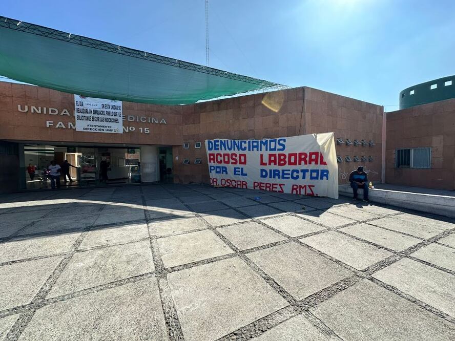 Denuncian acoso laboral en la Unidad de Medicina Familiar No. 15 del IMSS en Querétaro. Foto: Miyazaqui Blanco