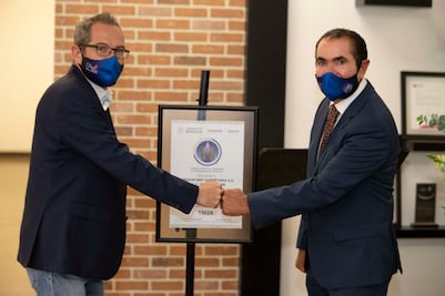 El Comedor de la empresa BRP Querétaro recibió el Distintivo H