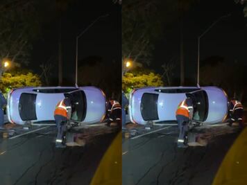 Autoridades municipales llaman a la conciencia ciudadana para evitar más accidentes en Calzada de los Arcos