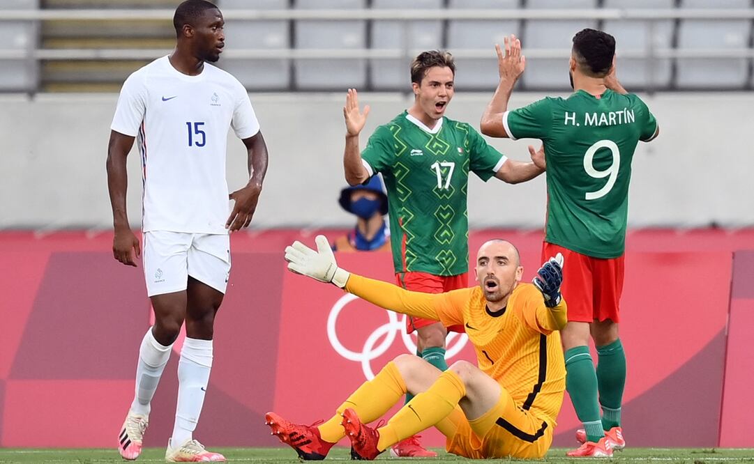 México humilla a Francia en su debut en Tokio 2020