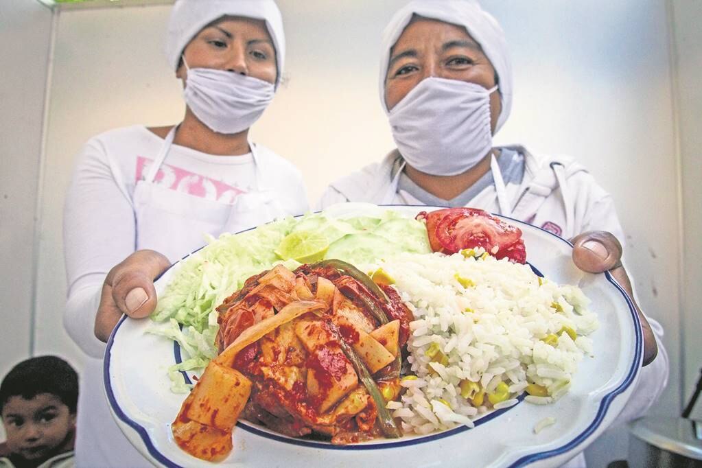 Degustación. Hacen muestra gastronómica