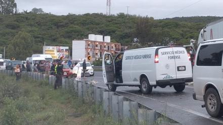 Accidente carretero deja siete muertos en Querétaro
