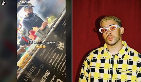 Bad Bunny tiene un doble; vive en Querétaro y prepara crepas 