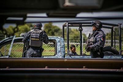 Reciben a gendarmes con intento de robo al tren