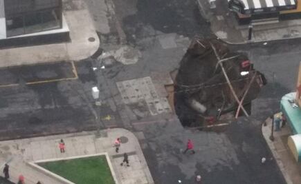 Entérate. ¿Por qué se formó el socavón en la delegación Cuauhtémoc?