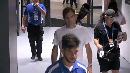 El problema de Roger Federer con la seguridad del Abierto de Australia