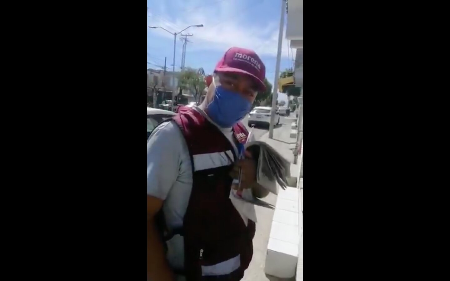 Viral. Encuestador de Morena golpea a ciudadano en Querétaro 