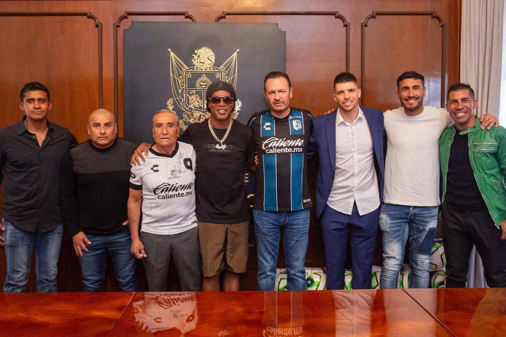 Gobierno de Querétaro no dio a Ronaldinho ni un centavo, afirma Mauricio Kuri