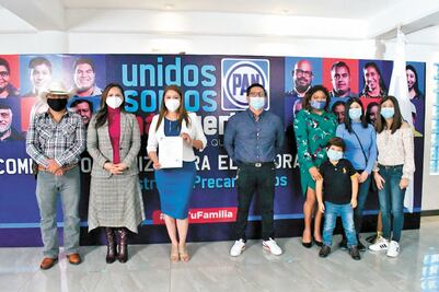 Se registran las aspirantes del PAN de la zona serrana