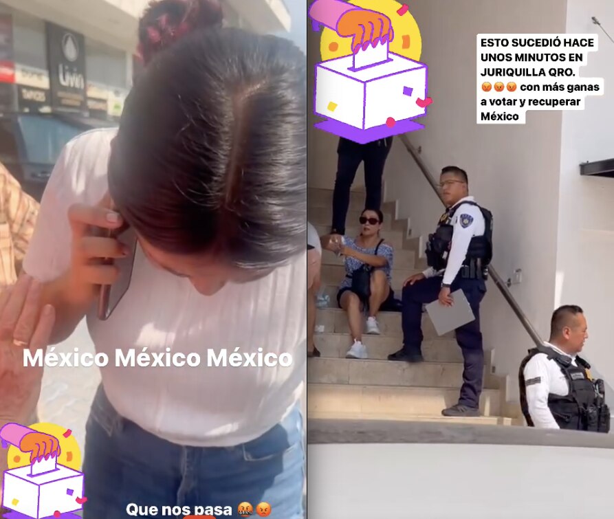 Una mujer lesionada y quema de boletas, saldo de incendio de casillas en Querétaro