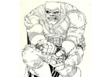 Subastan Batman viejo y sabio