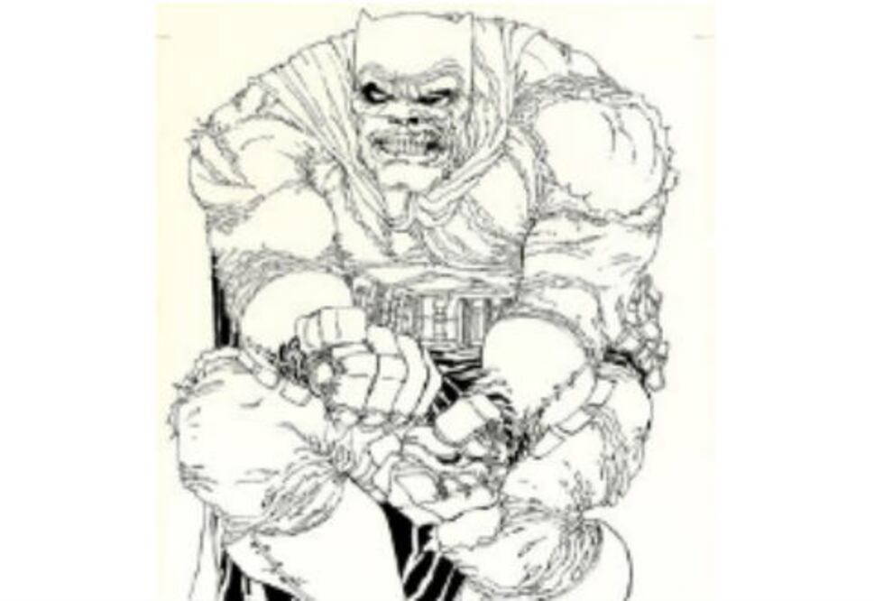 Subastan Batman viejo y sabio