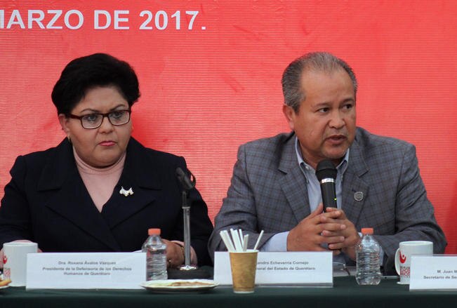Alejandro Echeverría, fiscal de Querétaro, reiteró que no tiene conocimient o sobre la pérdida de las muestras de ADN de los Sánchez Pérez (DEMIAN CHÁVEZ. EL UNIVERSAL)