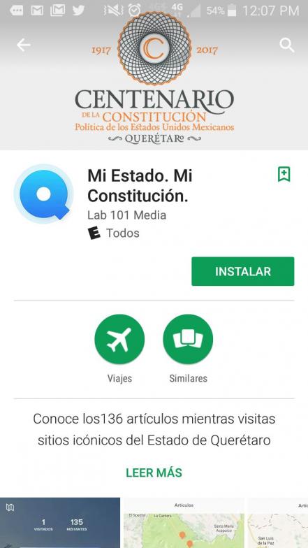 Presentan APP de la Constitución Mexicana