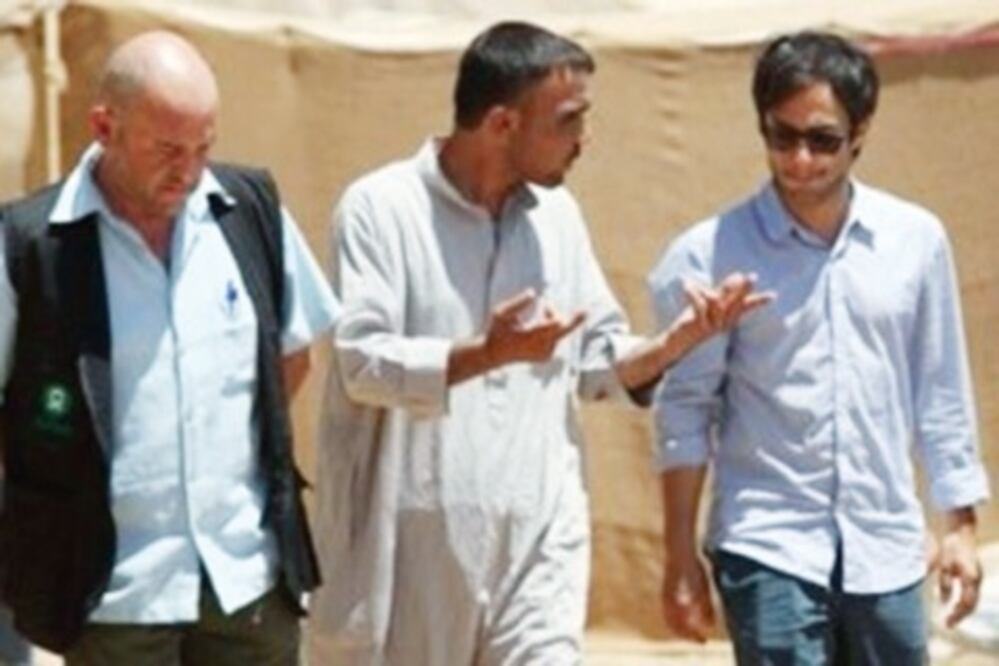 Gael visita a familias refugiadas sirias 