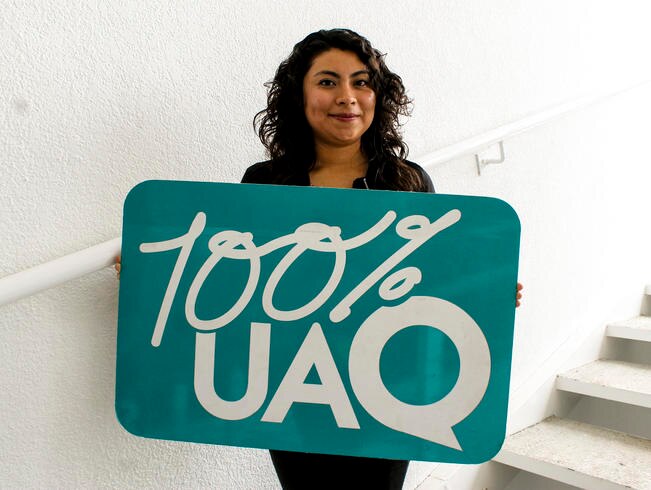 La joven universitaria aseguró que se enfrenta un gran reto, debido a la competitividad que representan las empresas dedicadas a la creación de plásticos y derivados, aunado a sus bajos costos (ESPECIAL)