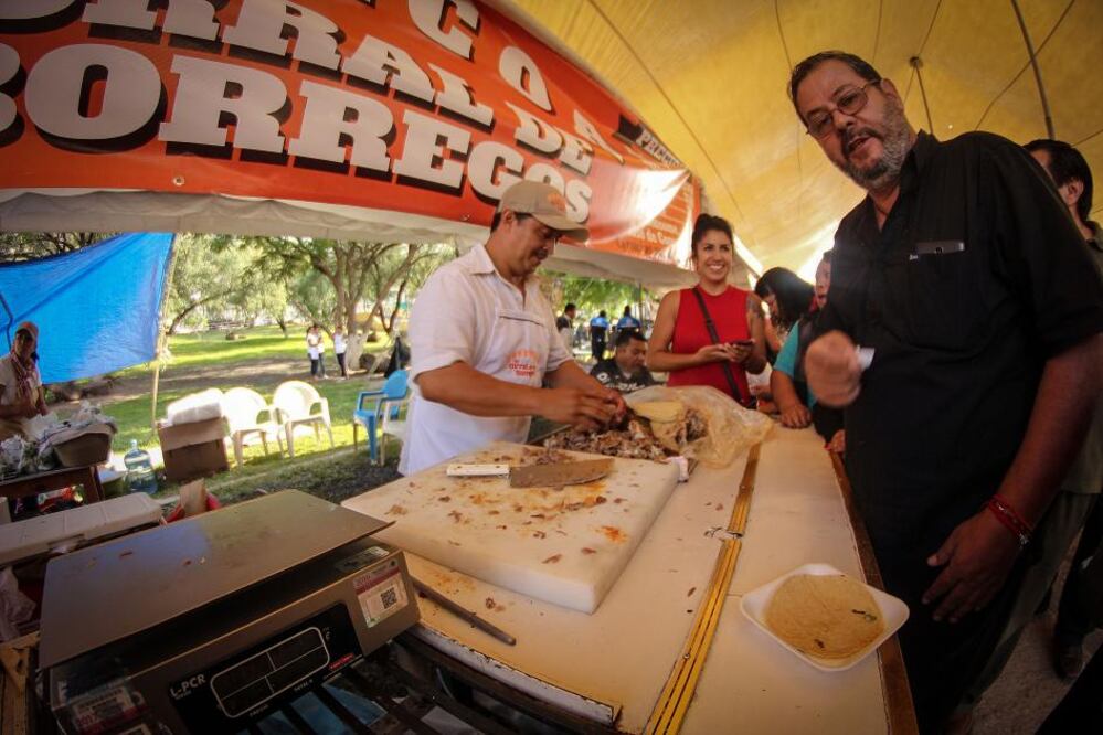 Como cada año, se celebró el Festival de la barbacoa y la nieve en el barrio de Hércules.