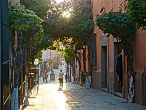 La vida en los andadores queretanos