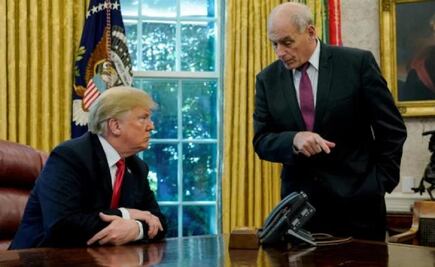 Trump anuncia salida de John Kelly