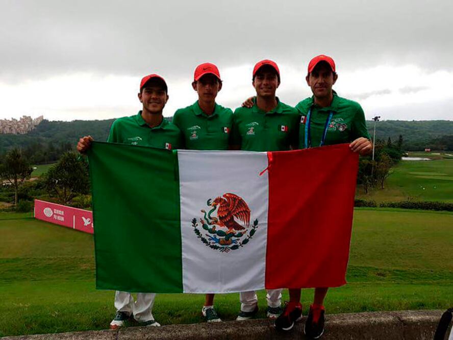 La Selección Mexicana de golf logró plata por equipos y Pereda se adjudicó oro individual (FOTO: FACEBOOK)