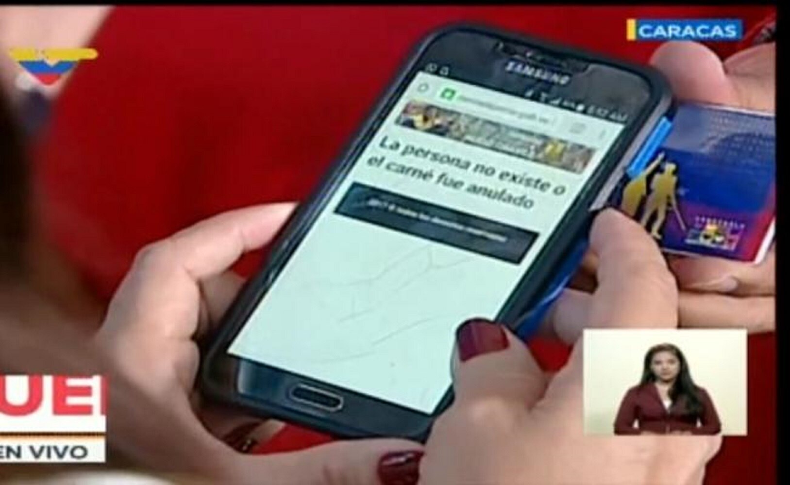 “La persona no existe”, dice carnet de Maduro al votar en la Constituyente