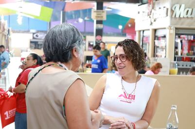 Abigail Arredondo arranca informe de actividades como diputada federal recorriendo colonias y escuchando a la gente