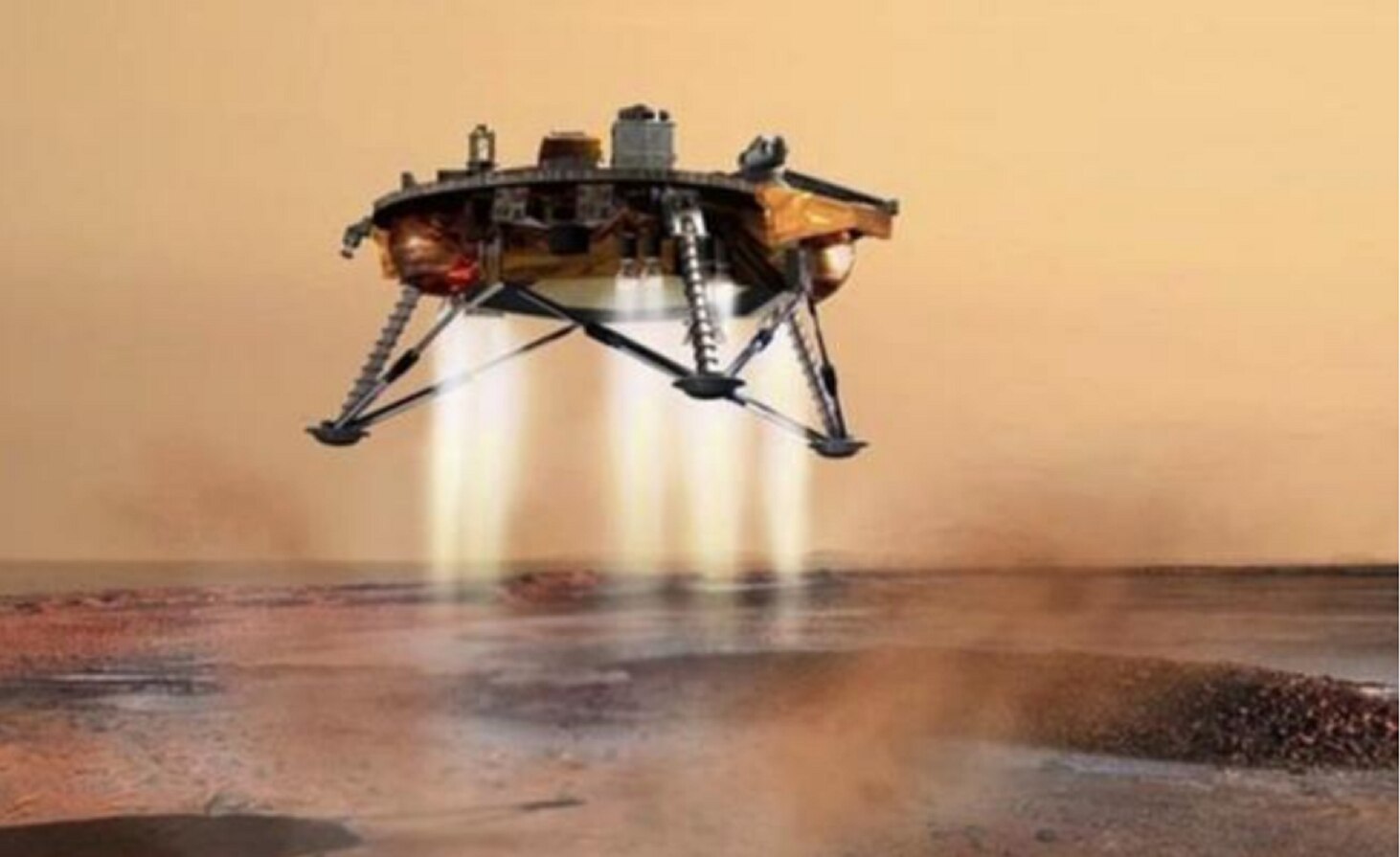 Sigue en vivo el aterrizaje de InSight en Marte