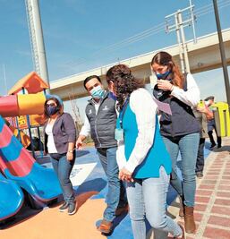 Entrega Luis Nava el parque Viaducto Industrial