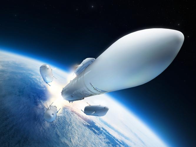 Avión espacial. Foto: FB, Safran México