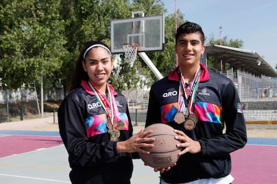 A su corta edad llevan el básquet en la sangre